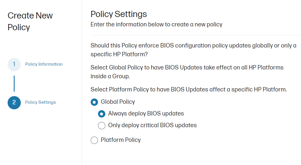 Microsoft Intune Configurare Hp Connect Per La Gestione Dei Bios